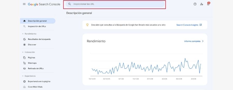 indexar con google search console